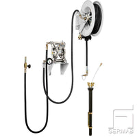 Wall-mounted suction kit diaphragm pump, probes, winding