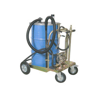 Draining equipment coolant/cutting fluid