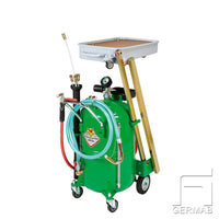 Vacuum oil suction 65 liters with bowl pantograph