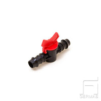 Shut-off valve PP hose nipple 3/4" PN4