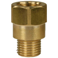 Adapter brass IG/UG 3/8" 60° 250bar